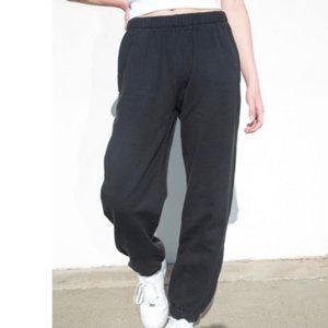 Brandy Melville Rosa Sweatpants Black